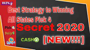 The Best Pick 4 Lotto Strategy